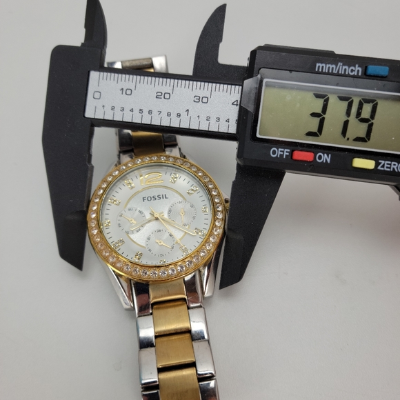 Fossil ES3204 Womens Stainless Steel Analog Silver - Picture 5 of 11